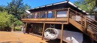 Cable rail & swing seat
