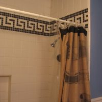 Ray Newkirk General Contractor: Greek key shower