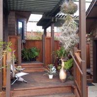 Ray Newkirk General Contractor: JK Deck Trellis Front Door