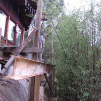 Ray Newkirk General Contractor: Recycled I Beam Building One Solid Deck